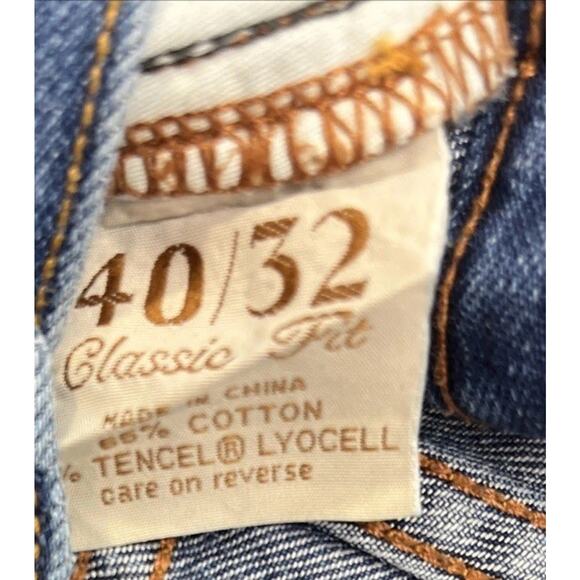 Tommy Bahama Classic Fit Jeans Mens Tag 40 x 32 Actual 40x30 Medium Wash Relax - Picture 4 of 7